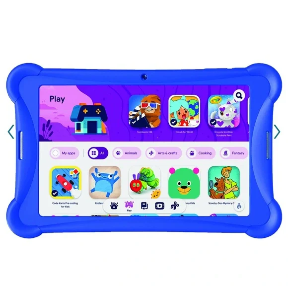 Google Kids Space 10” 64 GB Kids' Shatterproof Tablet w/ Bumper